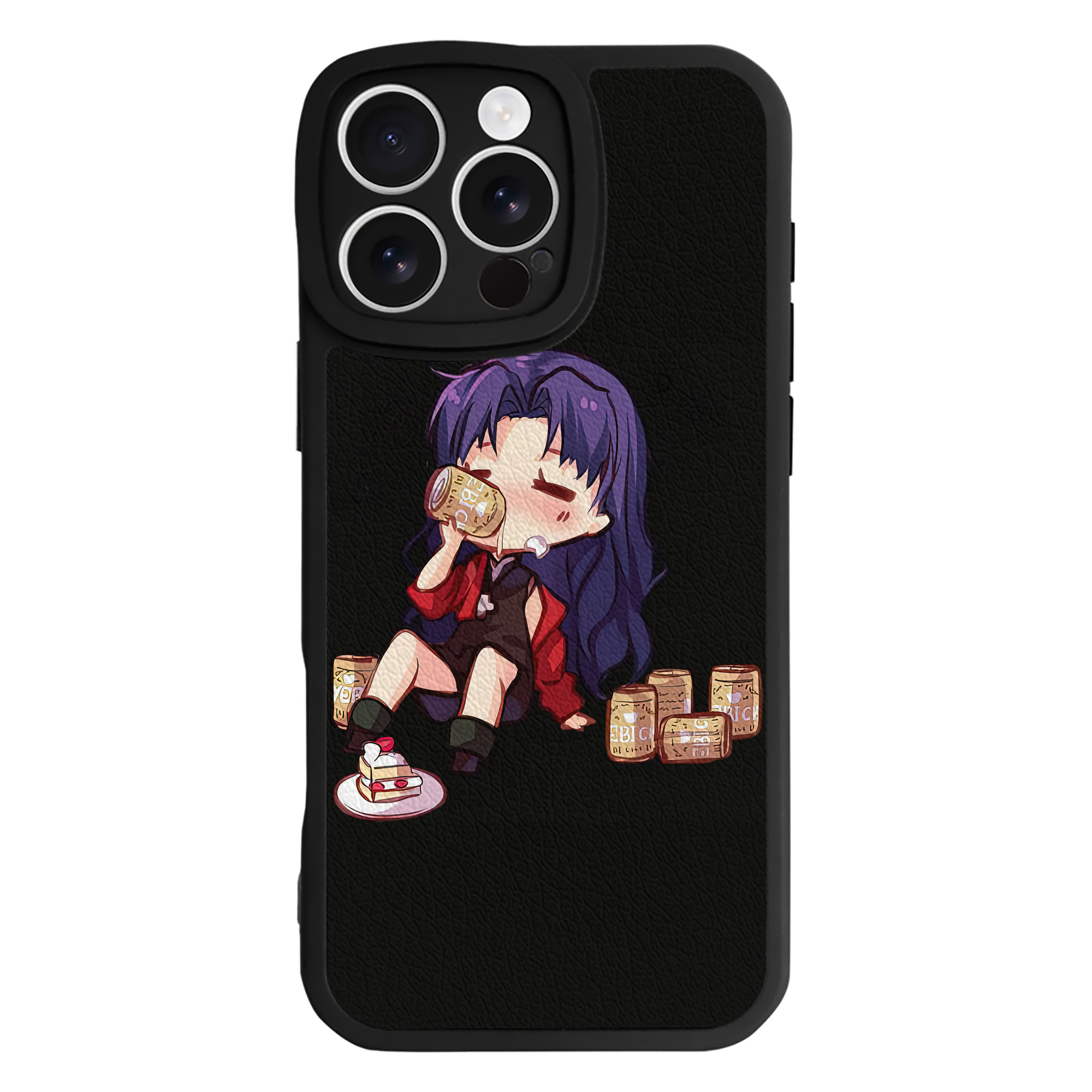 （画像用） EVA 新世紀エヴァンゲリオン 【iPhone 16シリーズ対応】シリコンスマホケース（レザー調） 材質：シリコン